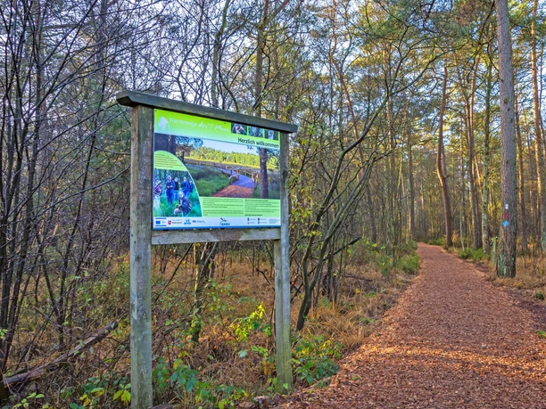 Start der Moorerlebniszone im Großen und Weißen Moor Start der Moorerlebniszone im Großen und Weißen Moor