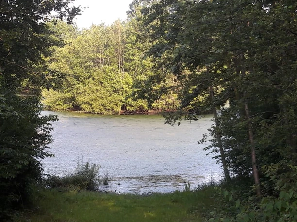 Ausblick auf das Regenrückhaltebecken in Kirchtimke Ausblick auf das Regenrückhaltebecken in Kirchtimke