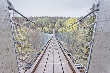 Hängeseilbrücke über das Bärental - Hohe Schrecke Hängeseilbrücke über das Bärental - Hohe Schrecke
