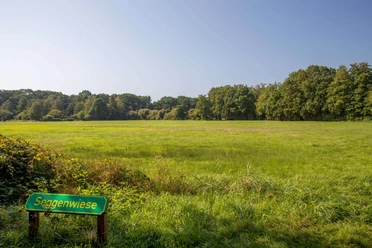 Seggenwiese-schild