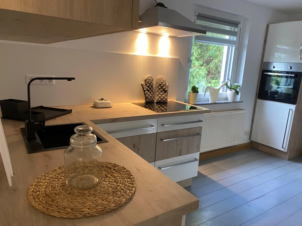 Küche im Ferienhaus