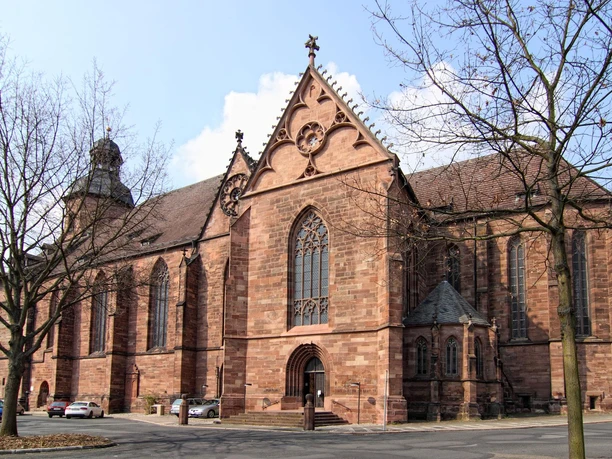 Minster church-exterior view