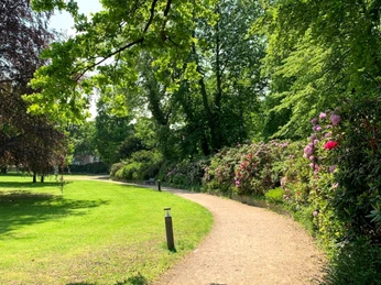 Der Stadtpark in Zeven Der Stadtpark in Zeven