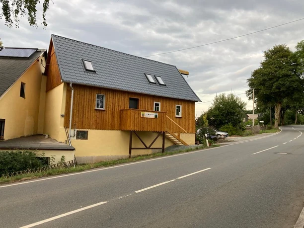 Ansicht von der Straße