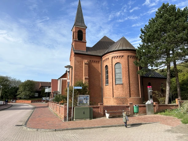 Katholische Kirche auf Juist zu den heiligen Schutzengeln