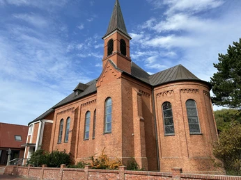 Katholische Kirche auf Juist zu den heiligen Schutzengeln