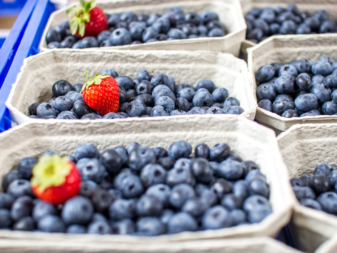 Mindener Wochenmarkt - Obststand