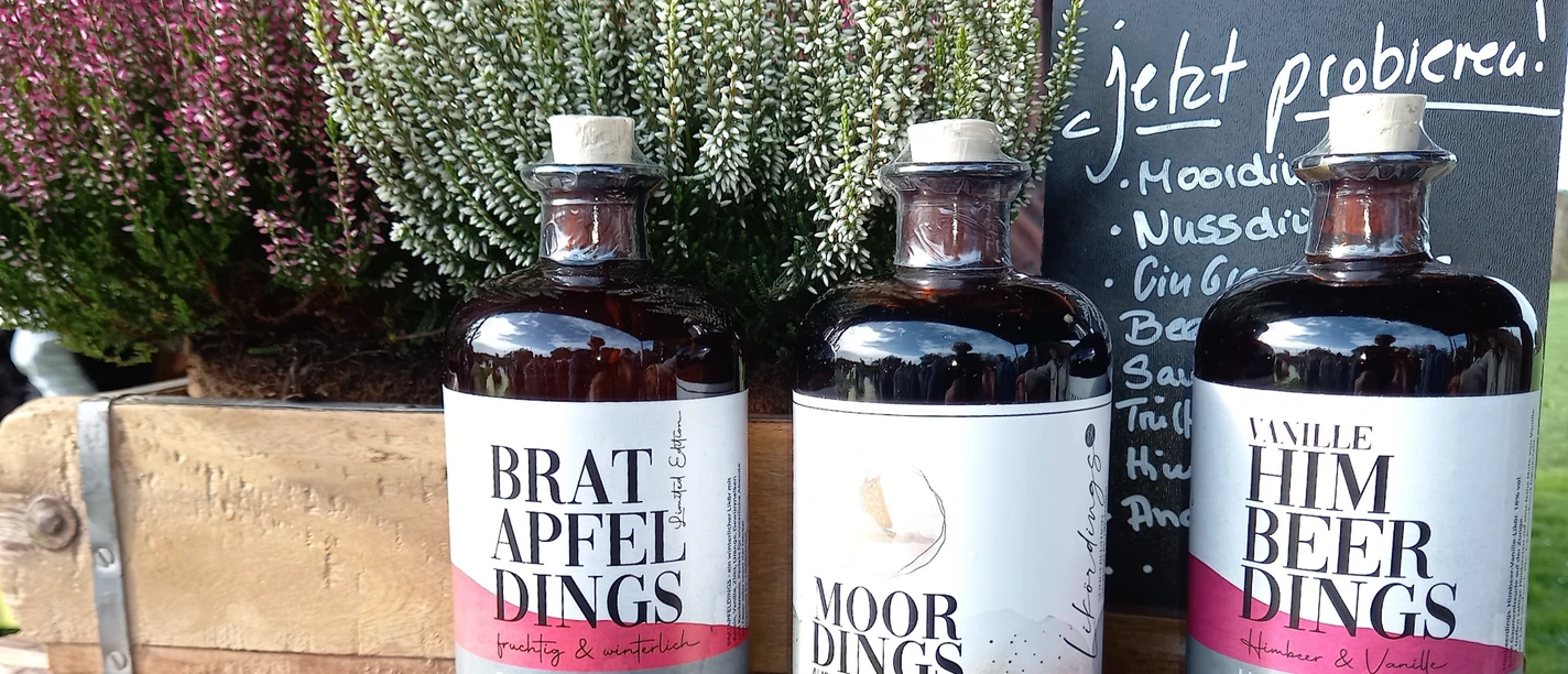 Liköre made in Gnarrenburg Likörvariationen made in Gnarrenburg