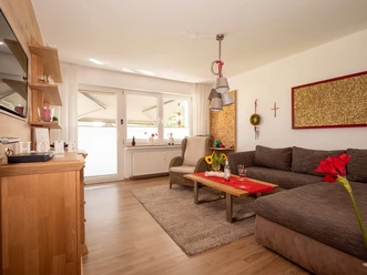 Ferienwohnung Papst | Wohnzimmer