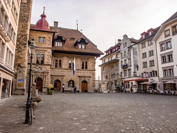 Kornmarkt Blick auf den KornmarktView of the wine marketVue sur le marché du vin