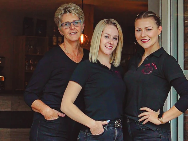 Die freundliche Belegschaft des Bistro`s mytime Die freundliche Belegschaft des Bistro`s mytime