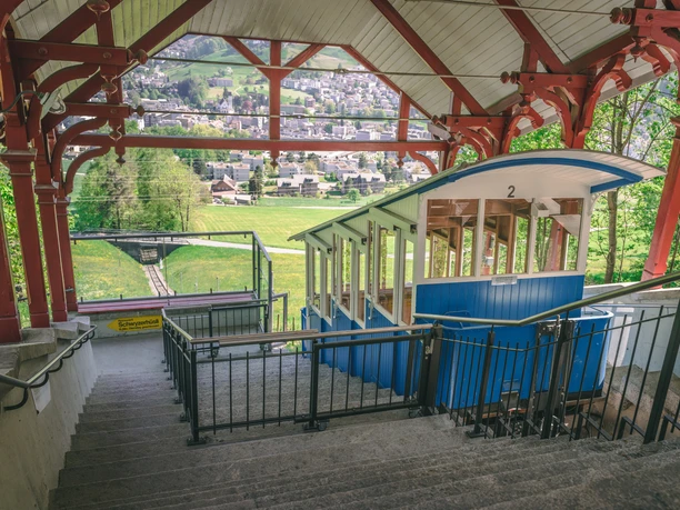 Sonnenberg Bahn Sonnenberg Bahn an der Bergstation