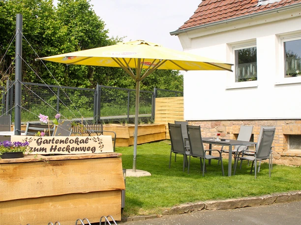 Gartenlokal am Heckenweg 7