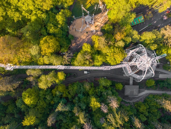 Baumwipfelpfad Harz von oben Baumwipfelpfad Harz von oben