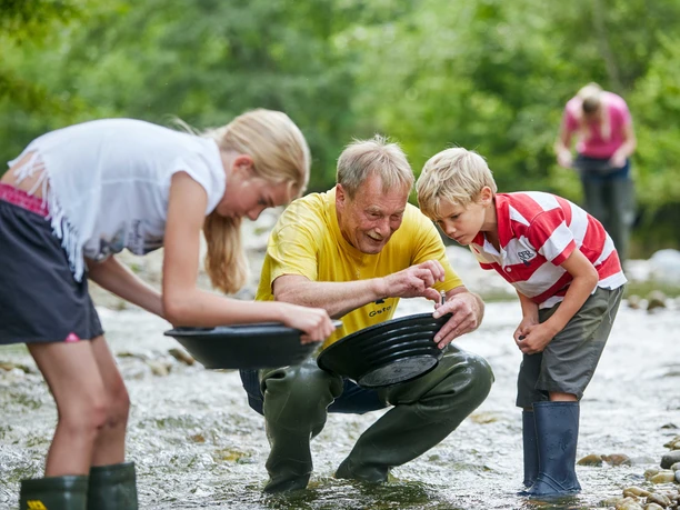 Orpaillage dans la région du Napf Goldwaschen im Napfgebiet