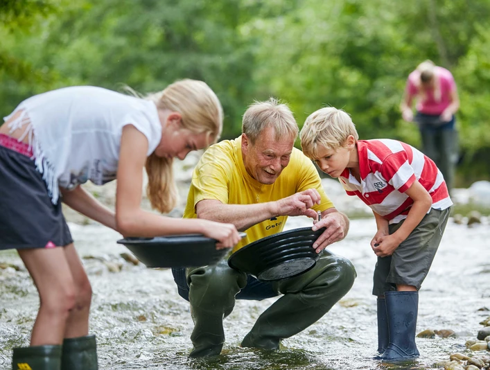 Orpaillage dans la région du Napf Goldwaschen im Napfgebiet