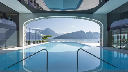 Park Hotel Vitznau Health & Beauty Park Hotel Vitznau - Pool