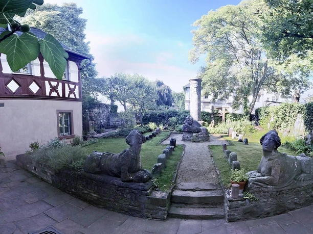 Zollgärtchen am Zollturm Höchster Geschichtsverein