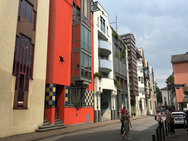 Saalgasse Häuserfront