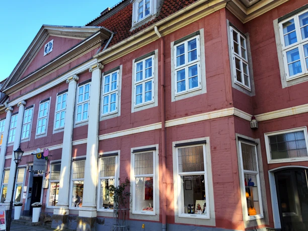 Stechinellihaus aus Richtung Westercellertorstraße Stechinellihaus aus Richtung Westercellertorstraße