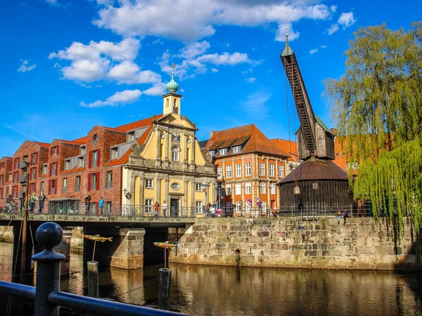 Stintmarkt in Lüneburg Lüneburg Stintmarkt Ilmenau