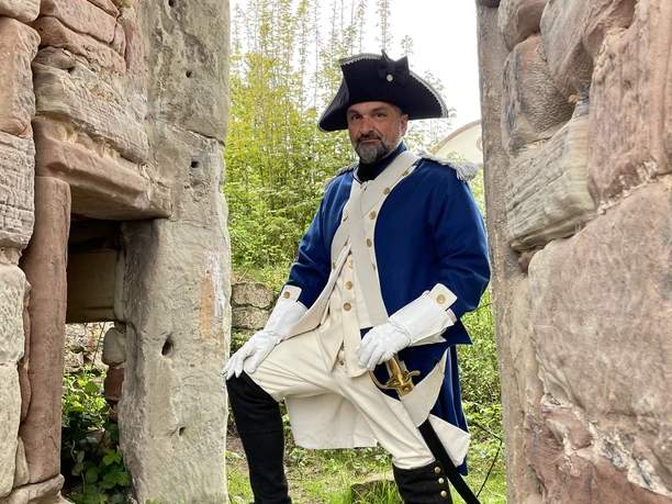 Gardist der Schlossgarde Johannes Kamper