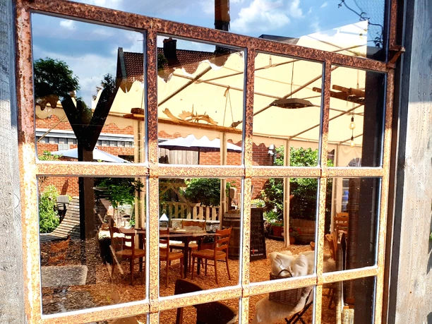 Der Außenbereich des Landgasthofes Martin Der Außenbereich des Landgasthofes Martin