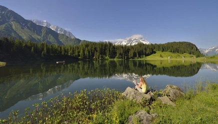 Golzernsee Blick auf den Golzernsee