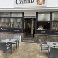 Das Bild zeigt den Eingangsbereich des Restaurants "Canito"