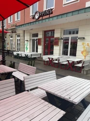 Minden - Poppins Das Bild zeigt den Eingangs- und Außenbereich des Restaurant "Poppins".