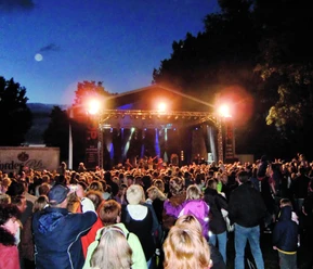 Doktorsee in Flammen