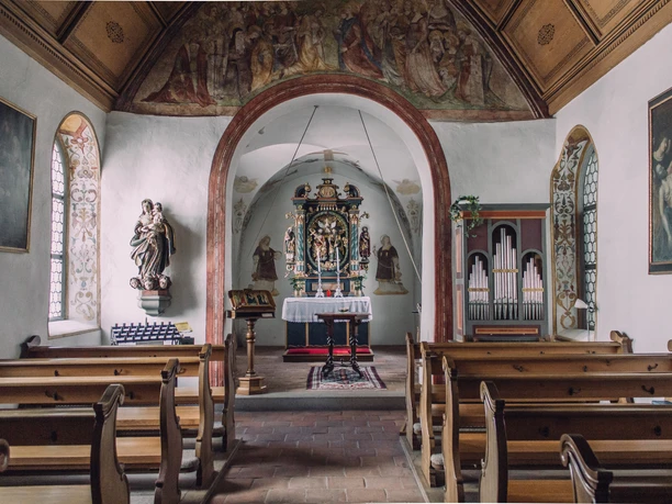 All Saints' Chapel Interior view of All Saints' Chapel
