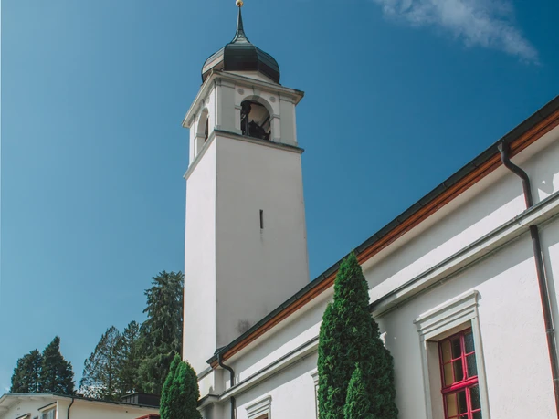Reformierte Kirche Weggis Aussenansicht der reformierten Kirche Weggis