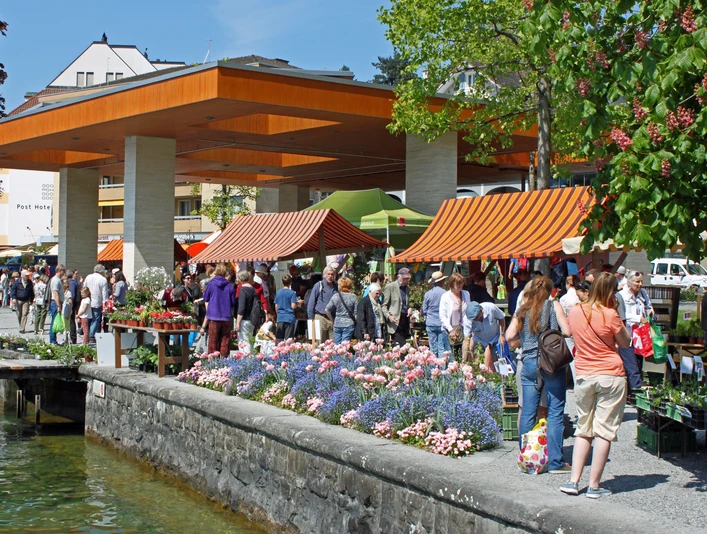 ProSpecieRara Setzlingsmarkt ProSpecieRara Setzlingsmarkt am Quai in WeggisProSpecieRara seedling market on the quay in WeggisMarché aux plantons ProSpecieRara sur le quai de Weggis