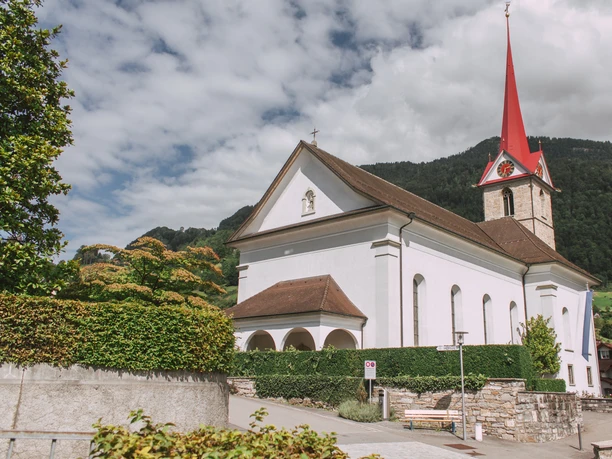 Pfarrkirche St. Maria Aussenansicht der Pfarrkirche St.Maria