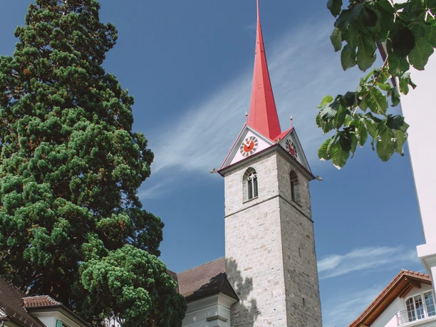 Pfarrkirche St. Maria Aussenansicht der Pfarrkirche St.Maria