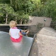 Stadtteilpark Plagwitz- Familienurlaub in Leipzig Die rasante Riesenrutsche führt vom Stadtteilpark Plagwitz direkt an den Karl-Heine-Kanal.
