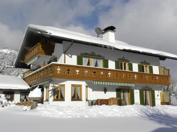 Haus Bergzauber im Winter