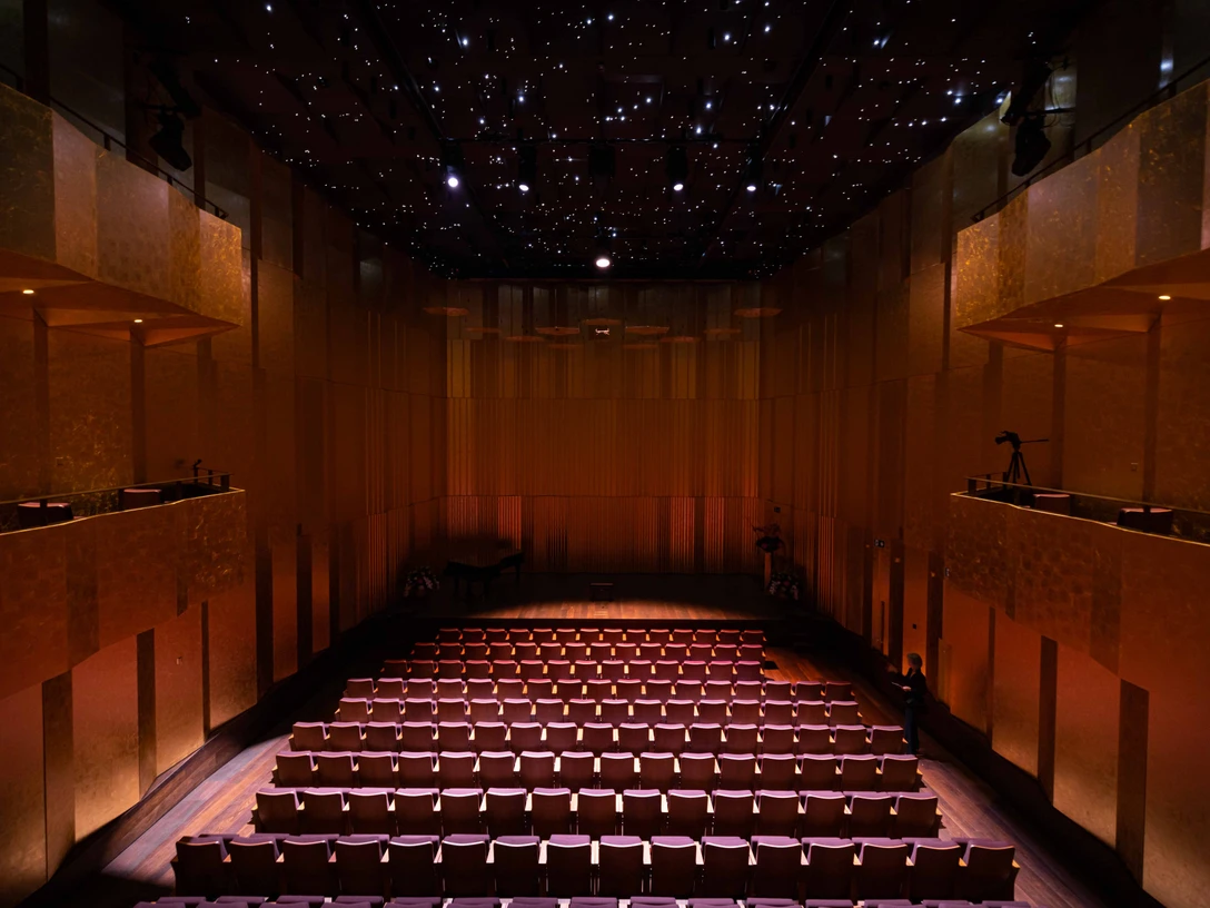 Salle de musique de chambre de l’hôtel DAS MORGEN