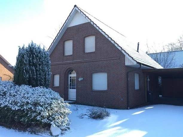 Haus im Winter
