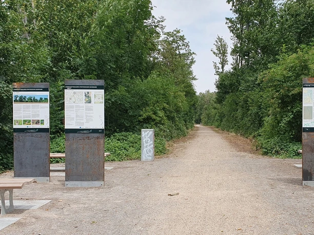 Strategischer Bahndamm