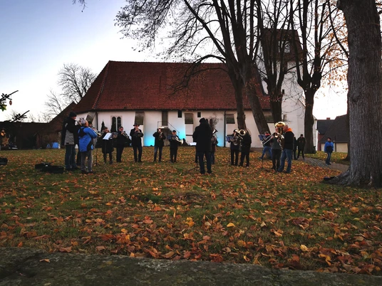 Weihnachtsmarkt Eisbergen Posaunenchor