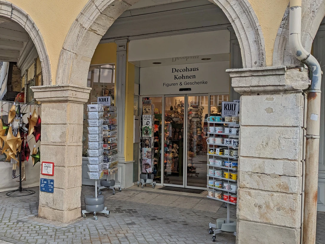 Eingang Decohaus Kohnen