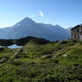 Sunniggrathütte mit Bergseeli