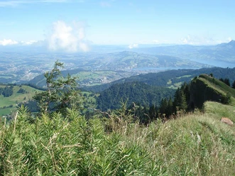 Herrliche Ausblicke auf der Wanderung vom Eigenthal ins Regenfüeli