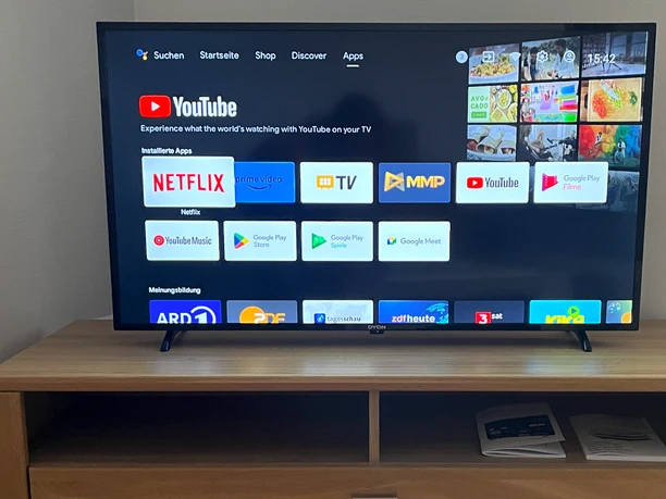 Der Smart-TV in der Wohnung in Selsingen Der Smart-TV in der Wohnung in Selsingen