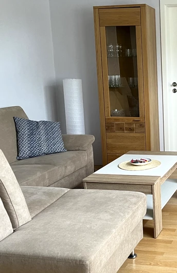 Das Wohnzimmer in der kleinen Wohnung in Selsingen Das Wohnzimmer in der kleinen Wohnung in Selsingen