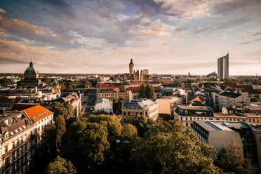 Panoramamblick über die Stadt | Leipzig Convention Bureau Panoramamblick über die Stadt - präsentiert vom Leipzig Convention Bureau