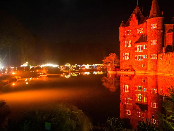 Burg Satzvey zur Weihnachtszeit