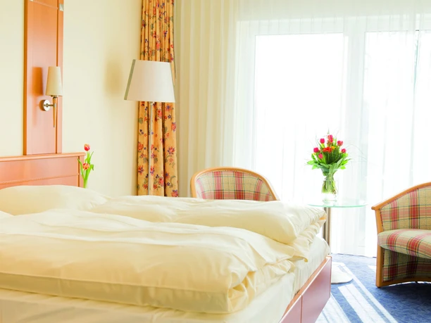 Ein Doppelzimmer vom Hotel Röhrs Ein Doppelzimmer vom Hotel Röhrs